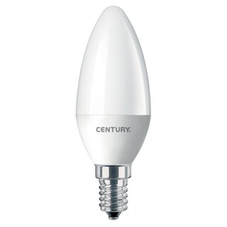 Century LED Leuchtmittel Kerzenform 4W = 40W E14 matt 322lm warmweiß 3000K 240°