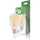 HQ LED Filament Leuchtmittel Edisonform ST64 4W = 30W E27 Gold gelüstert 345lm warmweiß 2700K