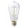 Nedis LED Filament Leuchtmittel Edison ST64 4,6W = 40W E27 klar 470lm warmweiß 2700K 360°