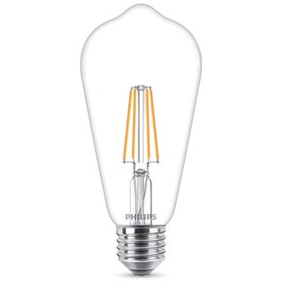 Philips LED Filament Leuchtmittel Edison ST64 5,5W = 40W E27 klar 470lm warmweiß 2700K DIMMBAR