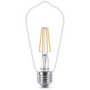 Philips LED Filament Leuchtmittel Edison ST64 5,5W = 40W E27 klar 470lm warmweiß 2700K DIMMBAR