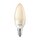 Philips LED Leuchtmittel Kerzenform 4W = 15W E14 opal 150lm extra warmweiß 1850K Flame