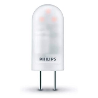 Philips LED Leuchtmittel Stiftsockellampe 1,7W = 20W GY6,35 matt 12V 210lm warmweiß 3000K