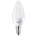 2 x Philips LED Leuchtmittel Kerzen 7W = 60W E14 matt 830lm 840 neutralweiß 4000K