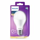 Philips LED Leuchtmittel Birnenform 18,5W = 120W E27 matt...