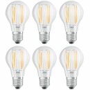 6 x Osram LED Filament Leuchtmittel Retrofit Birnenform...