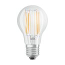 6 x Osram LED Filament Leuchtmittel Retrofit Birnenform 8W = 75W E27 klar warmweiß 2700K