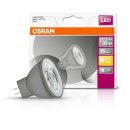Osram LED Leuchtmittel MR11 Star Reflektor 3,7W = 35W GU4 12V 345lm warmweiß 2700K 36°