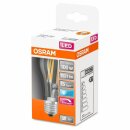 Osram LED Filament Leuchtmittel A60 Birnenform 12W = 100W E27 klar 1521lm neutralweiß 4000K DIMMBAR