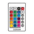 2 x Osram LED Leuchtmittel Birne 9W = 60W E27 matt 806lm RGBW warmweiß 2700K Farbwechsel mit Fernbedienung