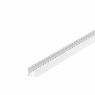 SLV LED Aufbauprofil Standard GRAZIA 20 S-Profil Aluminium glatt 1m weiß