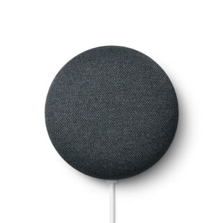 Google Home Mini Sprachassistent Lautsprecher Carbon WLAN Smart Speaker