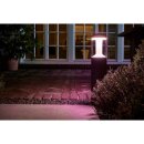 Ledvance LED Außenstehleuchte Modern Lantern Dunkelgrau 50cm IP44 12W 650lm RGBW 2000K-6500K Dimmbar App Google Alexa Apple HomeKit Bluetooth