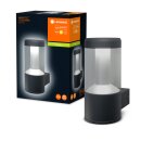 Ledvance LED Außenwandleuchte Endura Style Lantern Schwarz IP54 12W 900lm warmweiß 3000K