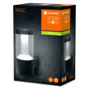 Ledvance LED Außenwandleuchte Endura Style Lantern Schwarz IP54 12W 900lm warmweiß 3000K