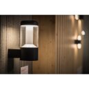 Ledvance LED Außenwandleuchte Endura Style Lantern Schwarz IP54 12W 900lm warmweiß 3000K