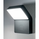 Ledvance LED Außenwandleuchte Endura Style Wall Wide Dunkelgrau IP44 12W 750lm warmweiß 3000K mit Sensor