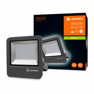 Ledvance LED Fluter Außenstrahler Endura Flood Dunkelgrau IP65 150W 13200lm Neutralweiß 4000K