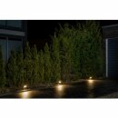 Ledvance LED Fluter Endura Garden Flood Dunkelgrau IP65 20W 1700lm Warmweiß 3000K + Erdspieß