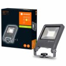 Ledvance LED Fluter Endura Garden Flood Dunkelgrau IP65 20W 1700lm Warmweiß 3000K + Erdspieß