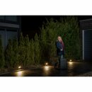 Ledvance LED Fluter Endura Garden Flood Dunkelgrau IP65 20W 1700lm Warmweiß 3000K + Erdspieß