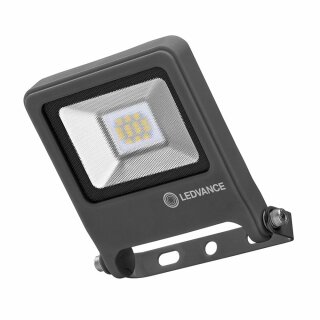Ledvance LED Fluter Außenstrahler Endura Flood Dunkelgrau IP65 10W 800lm warmweiß 3000K