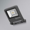 Ledvance LED Fluter Außenstrahler Endura Flood Dunkelgrau IP65 10W 800lm warmweiß 3000K