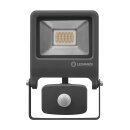 Ledvance LED Fluter Außenstrahler Endura Flood Dunkelgrau IP44 20W 1700lm warmweiß 3000K mit Sensor