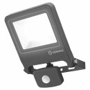 Ledvance LED Fluter Endura Dunkelgrau IP44 30W 2700lm Warmweiß 3000K Bewegungssensor