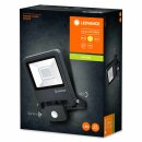 Ledvance LED Fluter Endura Dunkelgrau IP44 30W 2700lm Warmweiß 3000K Bewegungssensor