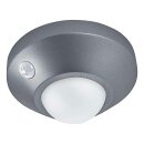 Ledvance LED Nachtlicht Nightlux Ceiling Silber 1,7W 105lm Neutralweiß 4000K batteriebetrieben mit Sensor