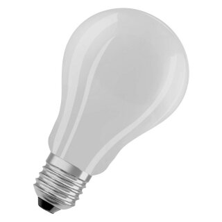 Osram LED Filament Birne Classic A70 18W = 150W E27 matt 2452lm warmweiß 2700K DIMMBAR