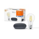 Ledvance Google Home Mini Smart Home Starter Kit Carbon LED Filament Dimmbar Bluetooth