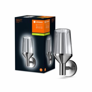 Ledvance Außenleuchte Endura Classic Calice Wall Wandlampe Stahl Silber IP44 E27 ohne Leuchtmittel