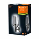 Ledvance Außenleuchte Endura Classic Calice Wall Wandlampe Stahl Silber IP44 E27 ohne Leuchtmittel