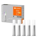 5 x Ledvance LED Smart+ Mini Gartenleuchte Pole Edelstahl...