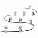 Ledvance LED Gartenbeleuchtung Endura Dot 9 x 6W 380lm warmweiß 3000K Basis-Set mit Erdspieß