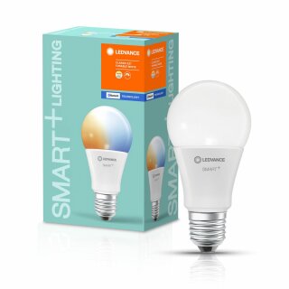 Ledvance LED Smart+ Birne 8,5W = 60W E27 matt 806lm Tunable White CCT 2700K-6500K Dimmbar App Google Alexa Apple HomeKit Bluetooth