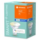 Ledvance LED Smart+ Glas Reflektor 5W = 40W GU10 350lm warmweiß 2700K 45° Dimmbar App Google Alexa Apple HomeKit Bluetooth