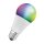 Ledvance LED Smart+ Leuchtmittel Birne A75 14W = 100W E27 matt 1521lm RGBW 2700K-6500K Dimmbar App Google Alexa WiFi