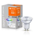 Ledvance LED Smart+ Glas Reflektor 4,9W = 50W GU10 350lm RGBW 2700K-6500K 45° Dimmbar App Google Alexa WiFi