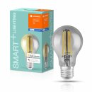 Ledvance LED Filament Smart+ Birne 6W = 44W E27 Rauchglas 540lm warmweiß 2700K Dimmbar App Google Alexa Apple HomeKit Bluetooth