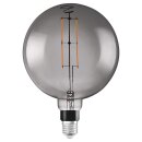 Ledvance LED Filament Smart+ Globe G200 6W = 37W E27 Rauchglas 430lm warmweiß 2700K Dimmbar App Google Assistant Bluetooth