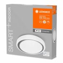 Ledvance LED Smart+ Wand- & Deckenleuchte Orbis Moon Grau Ø38cm 26W 2400lm 3000K-6500K Dimmbar App Google Alexa WiFi