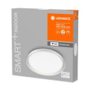 Ledvance LED Smart+ Deckenleuchte Orbis Plate Weiß Ø43cm 24W 2500lm 3000K-6500K Dimmbar App Google Alexa WiFi