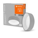 Ledvance LED Smart+ Deckenleuchte Orbis Cylinder Grau...