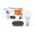 Ledvance LED Smart Home Starter Set Google Home Mini Schwarz + LED Birne A60 9W E27 matt 806lm RGBW 2700K-6500K Dimmbar App Bluetooth
