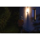 Ledvance LED Smart+ Außenleuchte Grau IP44 16W 1750lm warmweiß 3000K Sensor Kamera Dimmbar App Google Alexa WiFi