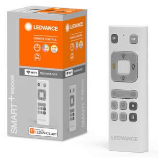 Ledvance Smart+ WiFi Fernbedienung Weiß An Aus Dimmen Farbsteuerung Lichtszenen