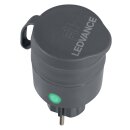 Ledvance Smart+ Plug Steckdose für außen IP44 schaltbar kompakt Anthrazit App Google Alexa WiFi